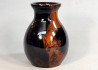 Wooden / Epoxy Vase Hand Carved Russian Olive Burl Wood